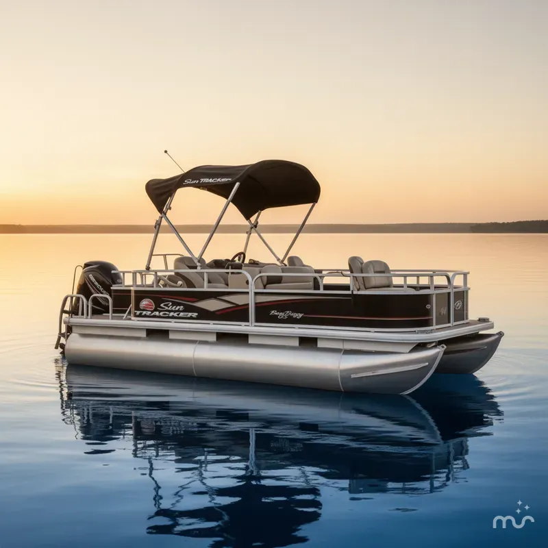 Slide: The Image of Sun Tracker Bass Buggy 18 DLX 2018 - 2