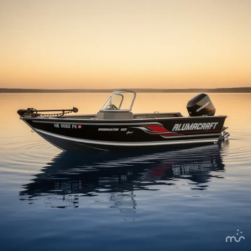 Slide: The Image of Alumacraft Dominator 165 Sport 2010 - 2