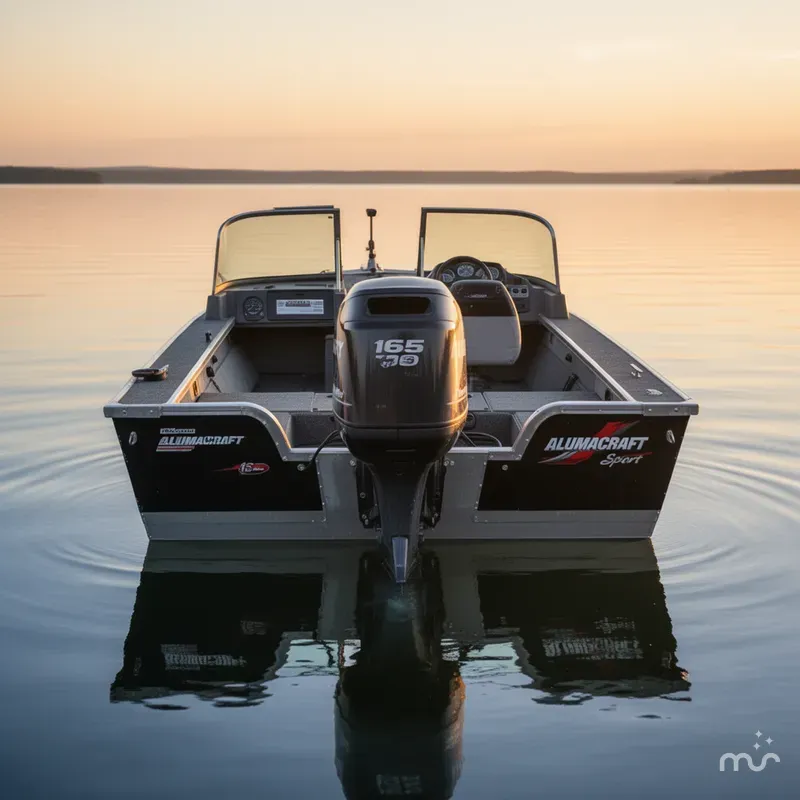 Slide: The Image of Alumacraft Dominator 165 Sport 2010 - 3