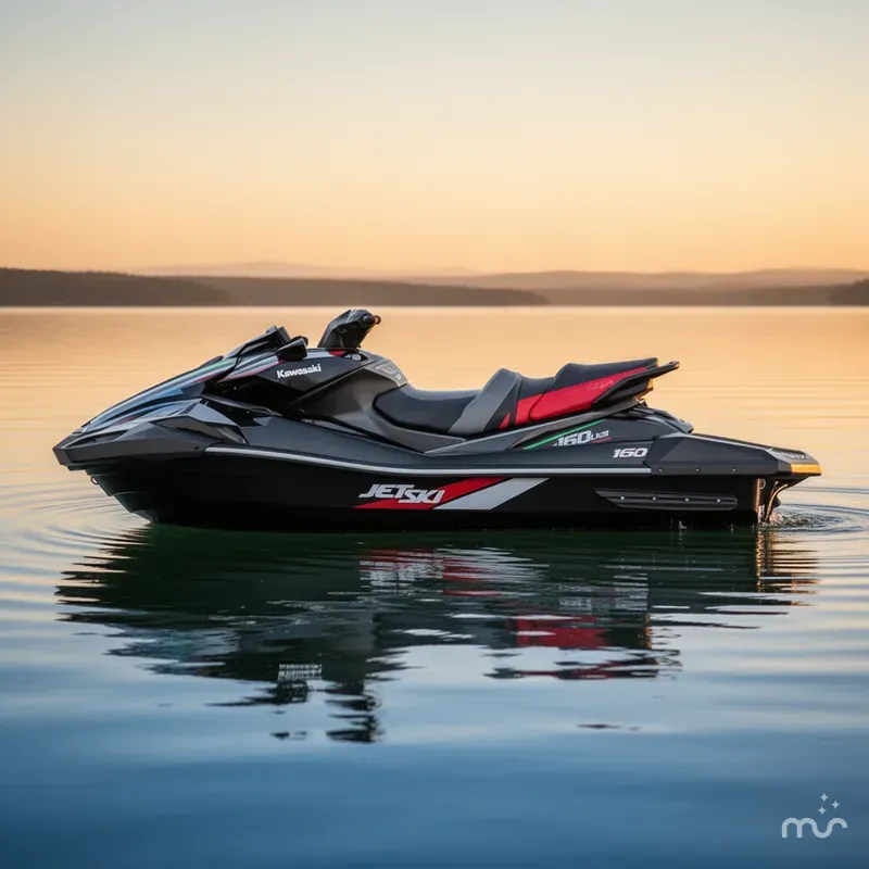 Slide: The Image of Kawasaki Jet Ski Ultra 160 2026 - 2