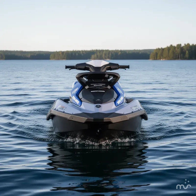 Slide: The Image of Sea-Doo Spark for 3 90 hp Convenience package with iBR and Audio in option 2026 - 1