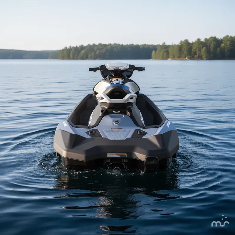 Slide: The Image of Sea-Doo Spark for 3 90 hp Convenience package with iBR and Audio in option 2026 - 3