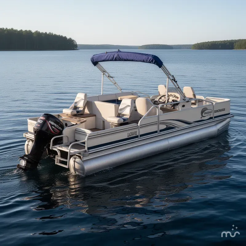 The Image of Lowe SunCruiser Trinidad 204 & 50HP Mercury 4Stroke 2001 - 0