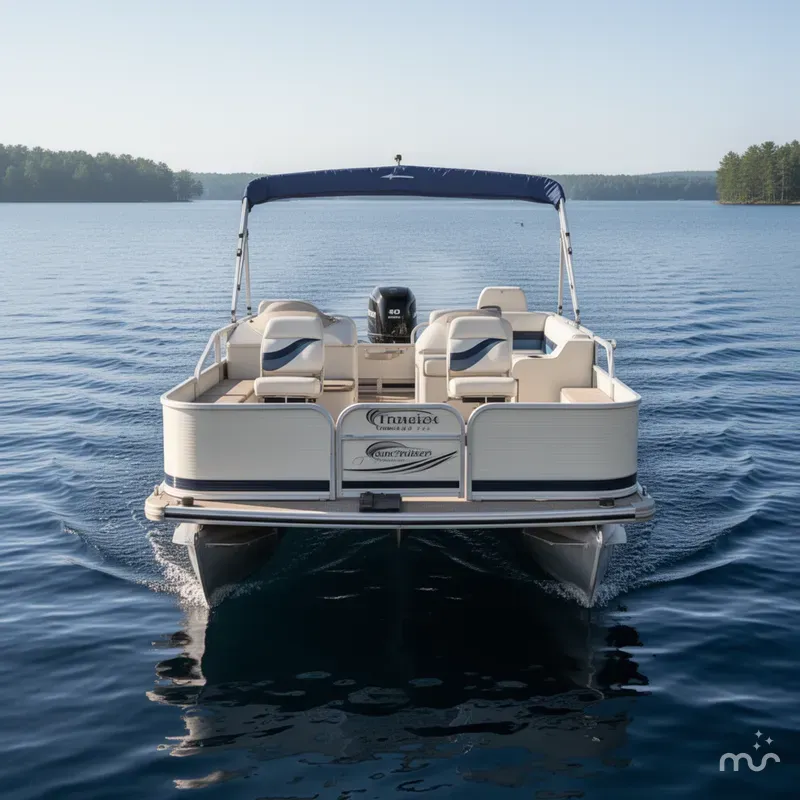 Slide: The Image of Lowe SunCruiser Trinidad 204 & 50HP Mercury 4Stroke 2001 - 1