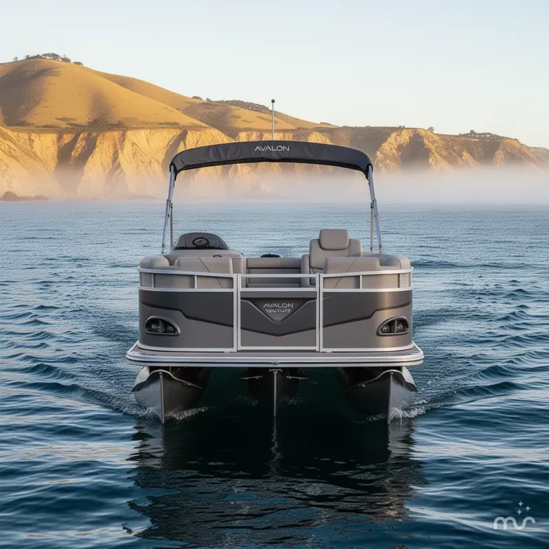 Slide: The Image of Avalon Venture Quad Lounge - 21 FT w/ 150HP Mercury! 2026 - 1