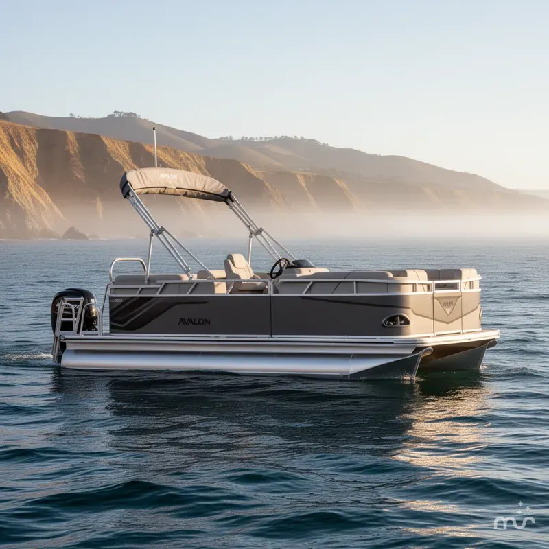 Slide: The Image of Avalon Venture Quad Lounge - 21 FT w/ 150HP Mercury! 2026 - 2