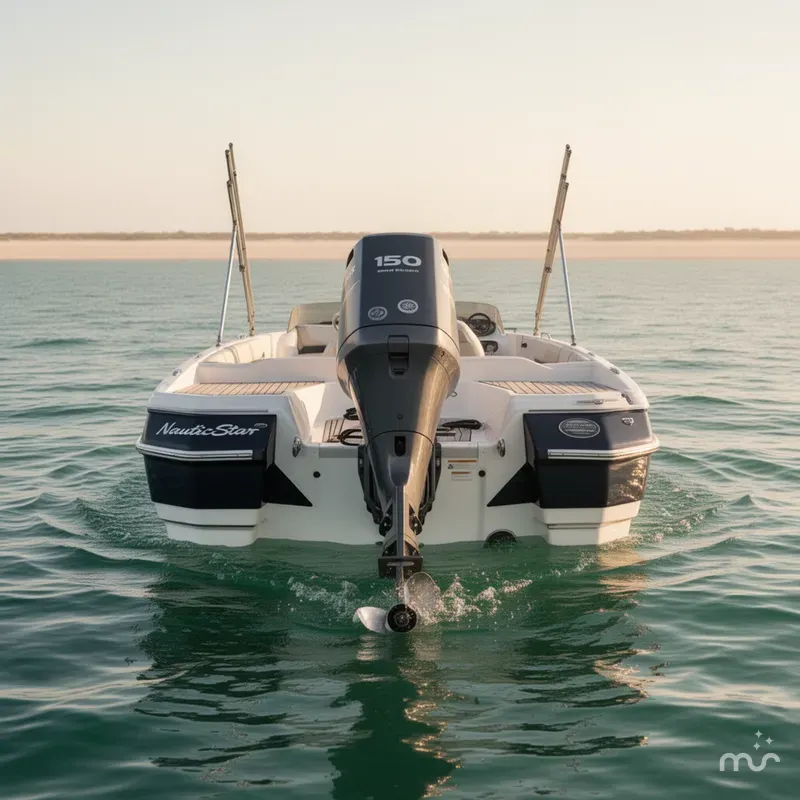 Slide: The Image of NauticStar Sport Deck Boat 203 SC 2012 - 1