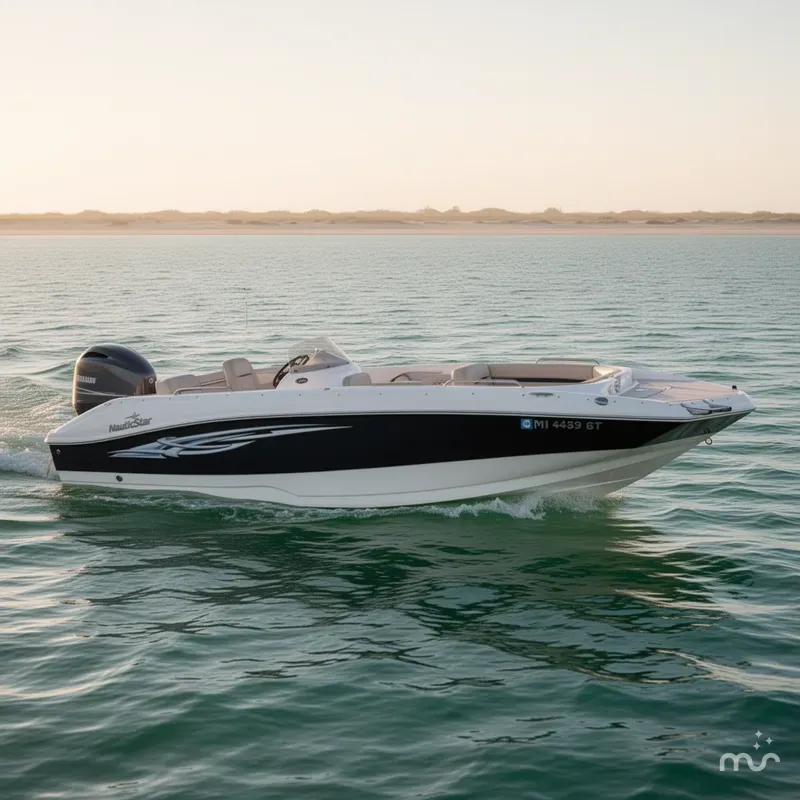 Slide: The Image of NauticStar Sport Deck Boat 203 SC 2012 - 2