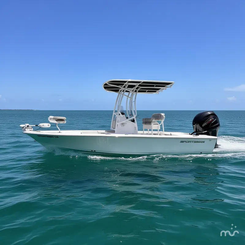 Slide: The Image of Sportsman Tournament 214 Bay Boat 2023 - 2