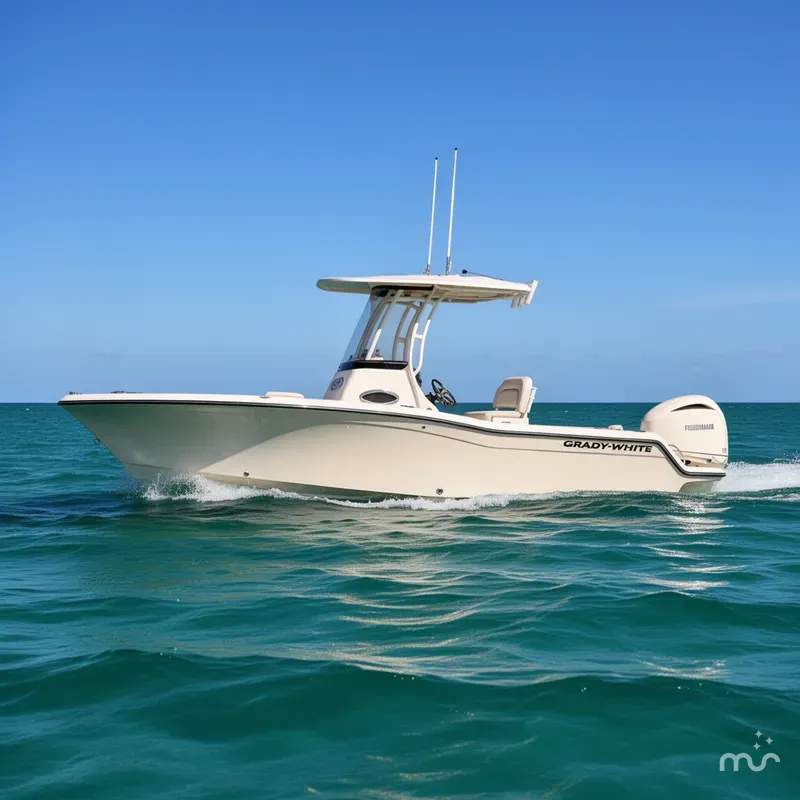 Slide: The Image of Grady-White Fisherman 216 2026 - 2