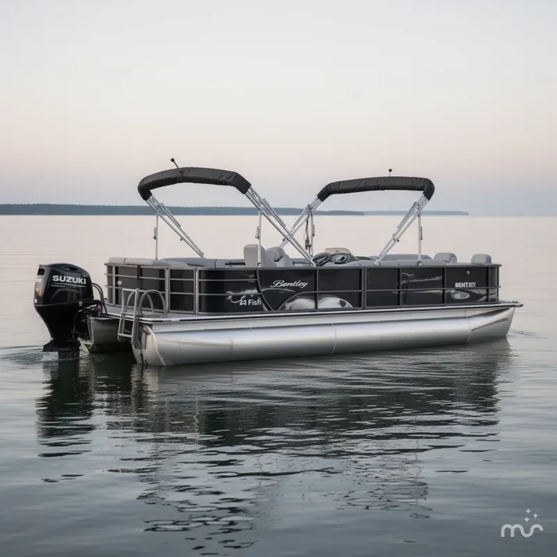 The Image of Bentley Pontoons 243 Fish - Three Quarter Tri-Toon - IN STOCK - 38,995 2023 - 0