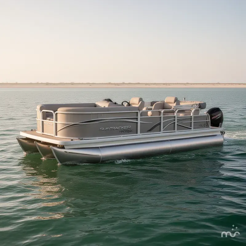 The Image of Sun Tracker Party Barge 20 DLX 2026 - 0