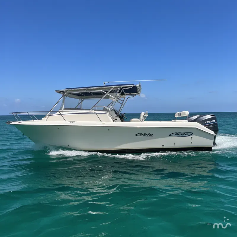 Slide: The Image of Cobia 312 Sport Cabin 2003 - 2