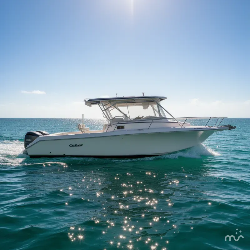 Slide: The Image of Cobia 312 Sport Cabin 2003 - 4