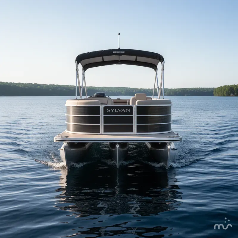 Slide: The Image of Sylvan 8524 LZ Pontoon 2013 - 1