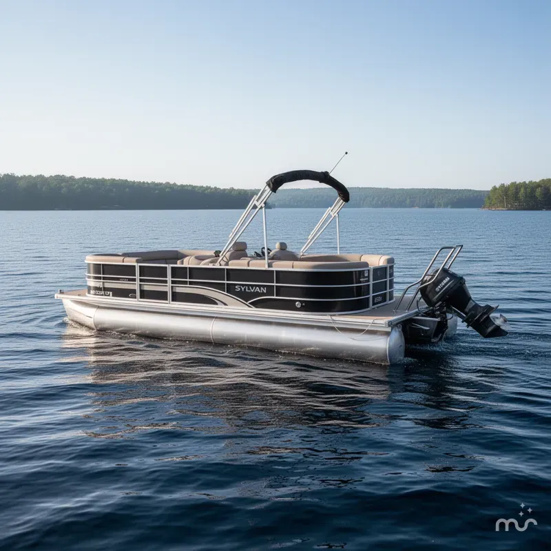 Slide: The Image of Sylvan 8524 LZ Pontoon 2013 - 2