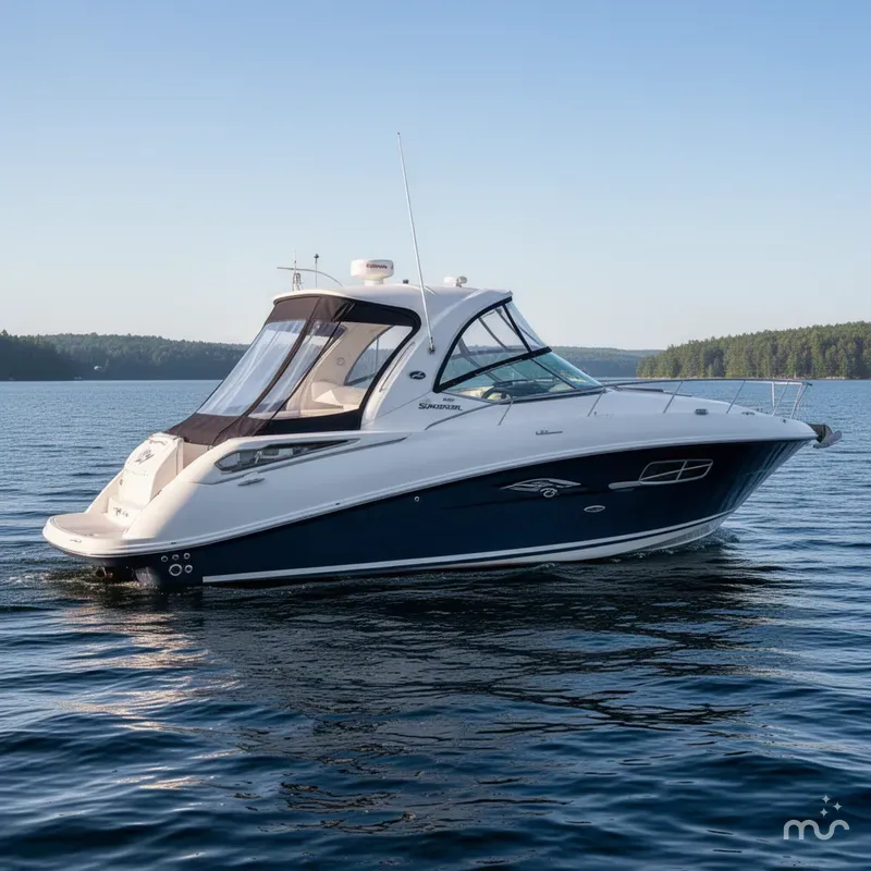 Slide: The Image of Sea Ray Sundancer 350 2008 - 2