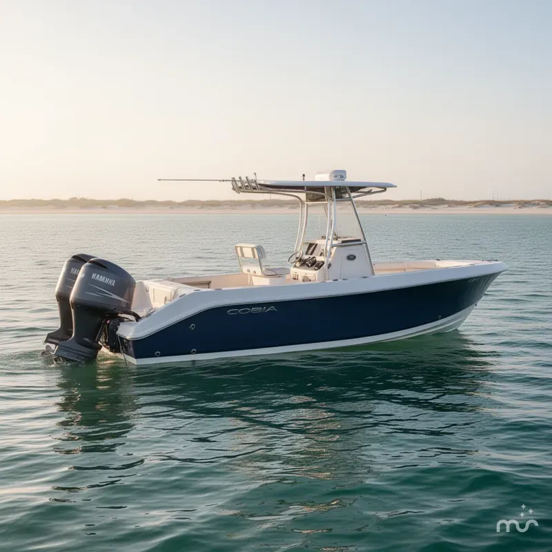 Slide: The Image of Cobia 256 Center Console 2008 - 2