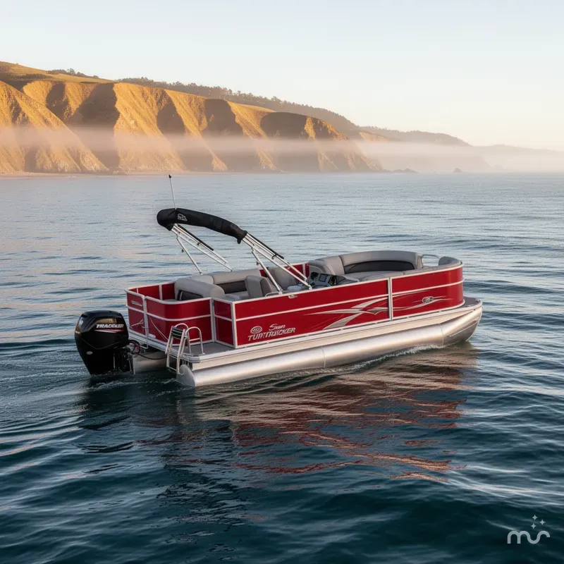 The Image of Sun Tracker Party Barge 18 DLX 2026 - 0