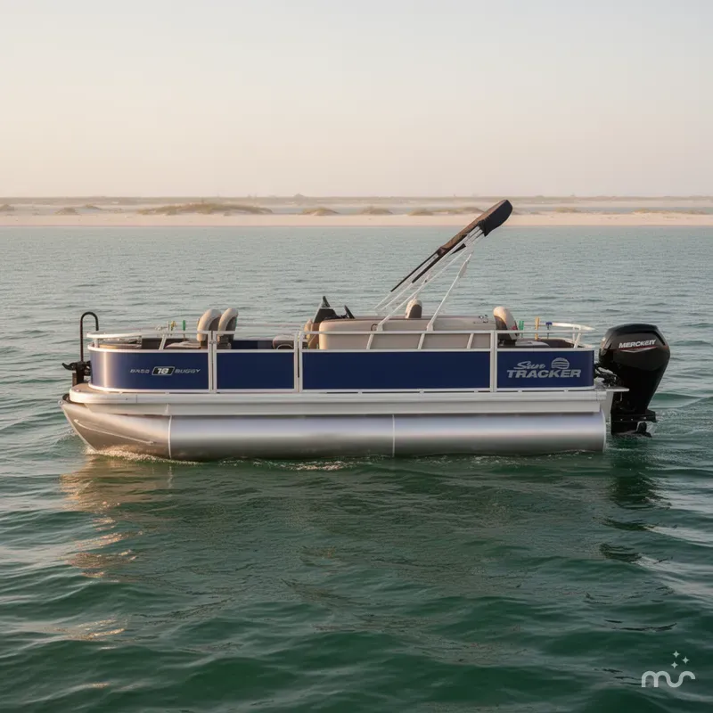 Slide: The Image of Sun Tracker Bass Buggy 18 DLX 2026 - 2