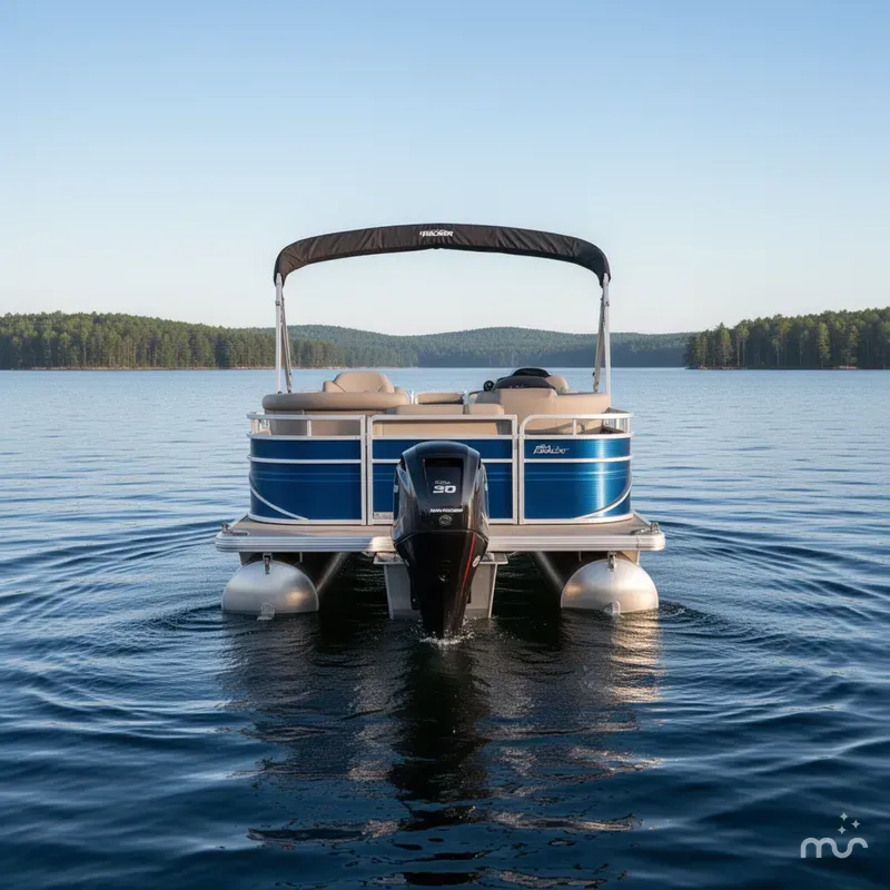 Slide: The Image of Sun Tracker Fishin' Barge 20 DLX 2026 - 3
