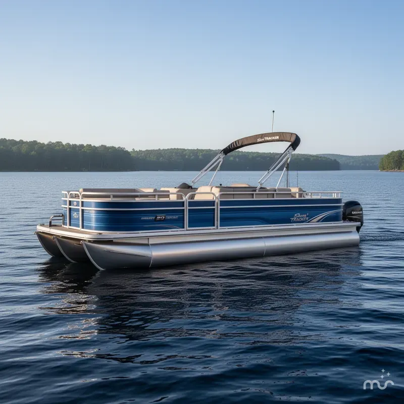 Slide: The Image of Sun Tracker Fishin' Barge 20 DLX 2026 - 4