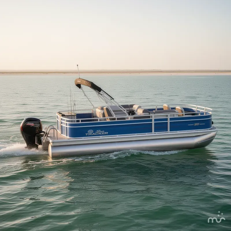 The Image of Sun Tracker Fishin' Barge 20 DLX 2026 - 0