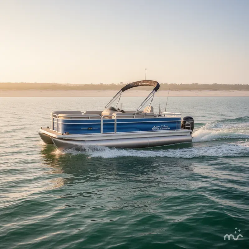 Slide: The Image of Sun Tracker Fishin' Barge 20 DLX 2026 - 4