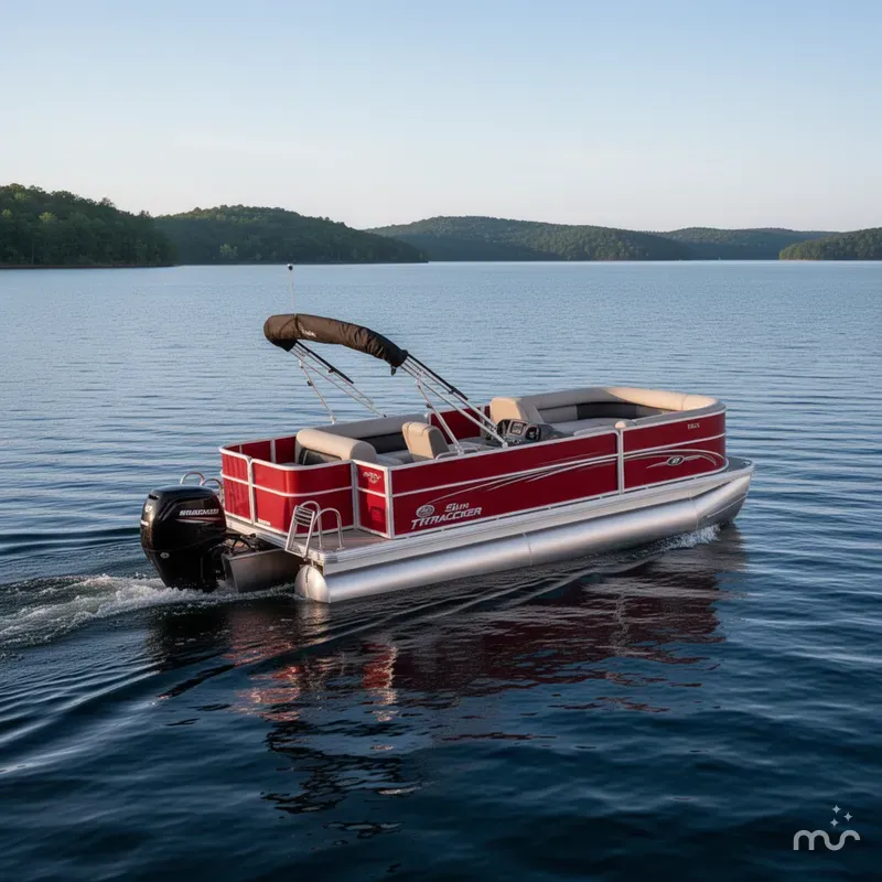 The Image of Sun Tracker Party Barge 18 DLX 2026 - 0