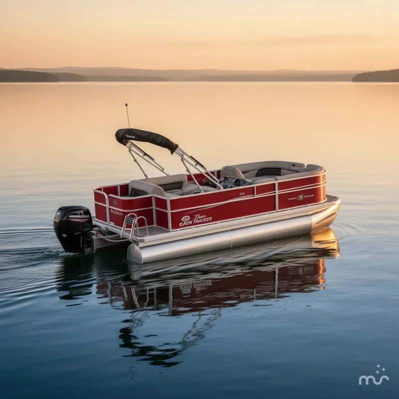 The Image of Sun Tracker Party Barge 18 DLX 2026 - 0