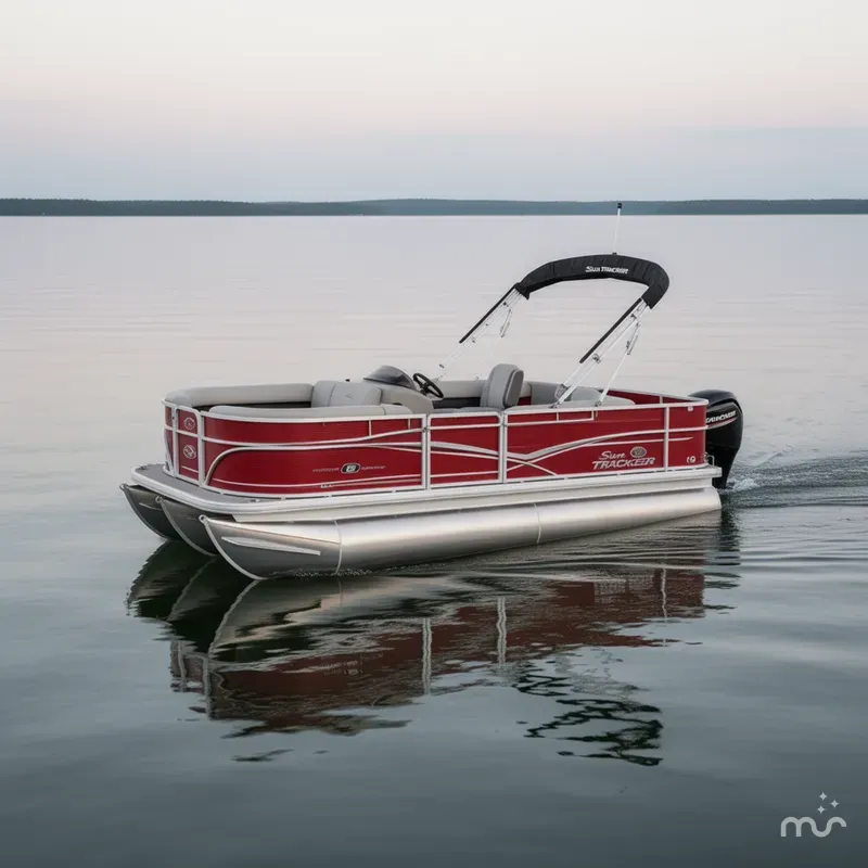 The Image of Sun Tracker Party Barge 18 DLX 2026 - 0
