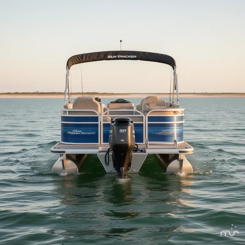 Slide: The Image of Sun Tracker Fishin' Barge 20 DLX 2026 - 3