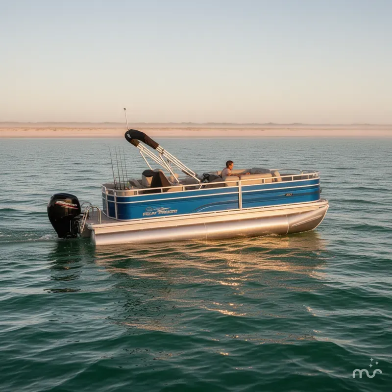 Slide: The Image of Sun Tracker Fishin' Barge 20 DLX 2026 - 4