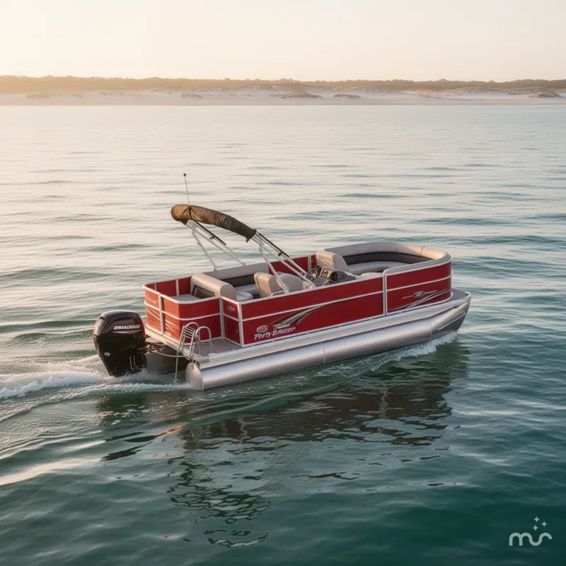 The Image of Sun Tracker Party Barge 18 DLX 2026 - 0