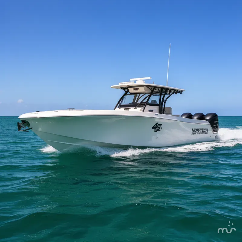 Slide: The Image of Nor-Tech 392 Super Fish 2018 - 2
