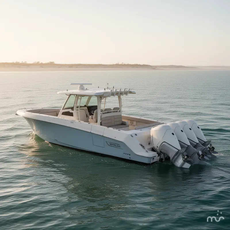 Slide: The Image of Boston Whaler 380 Outrage 2021 - 2