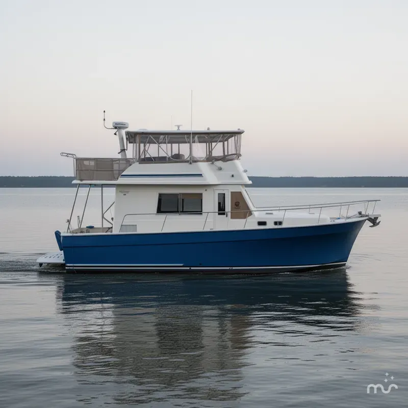 Slide: The Image of Mainship 43 Trawler 2007 - 2