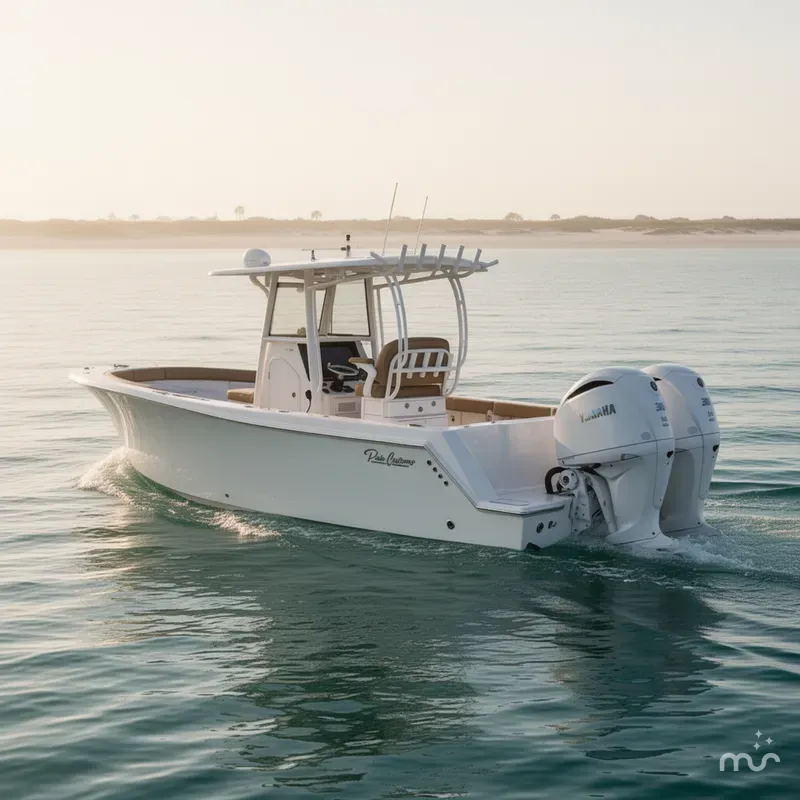 Slide: The Image of Pair Customs 28 Center Console 2027 - 2