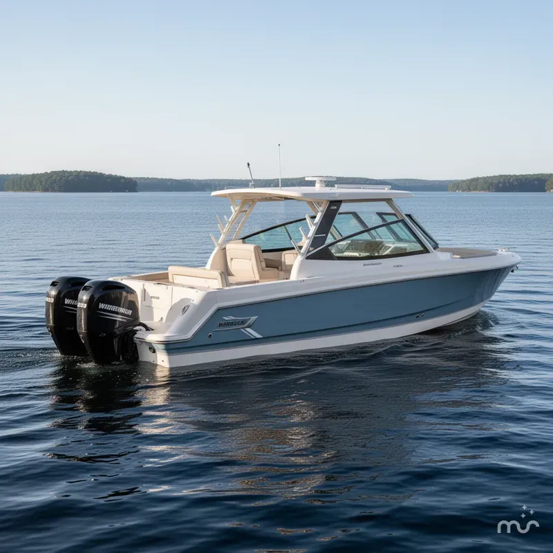 Slide: The Image of Boston Whaler 330 Vantage 2026 - 2