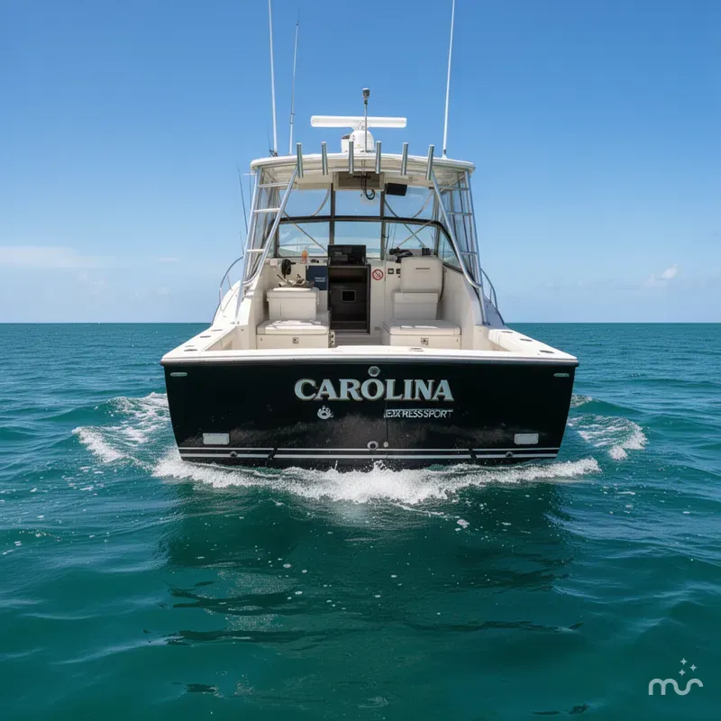 Slide: The Image of Carolina 28 Express Sport 1997 - 3