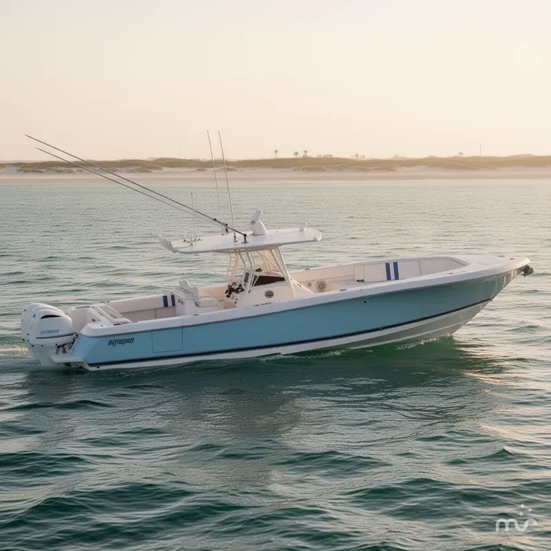 Slide: The Image of Intrepid 375 Center Console 2018 - 2