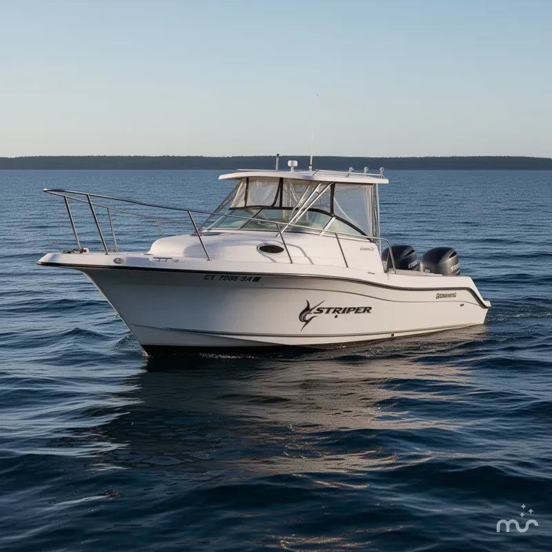 The Image of Seaswirl Striper 2301 Walkaround O/B 2005 - 0