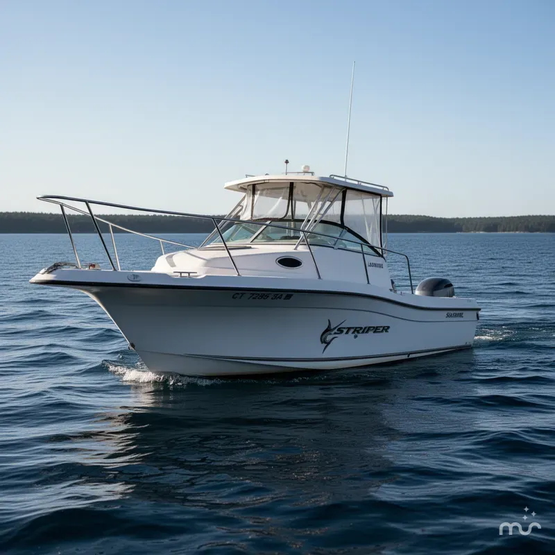 Slide: The Image of Seaswirl Striper 2301 Walkaround O/B 2005 - 2