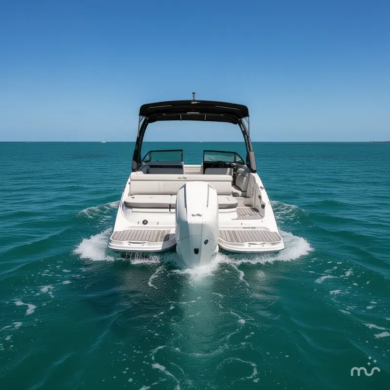 Slide: The Image of Sea Ray SDX 270 Outboard 2024 - 3