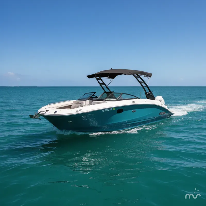 Slide: The Image of Sea Ray SDX 270 Outboard 2024 - 4