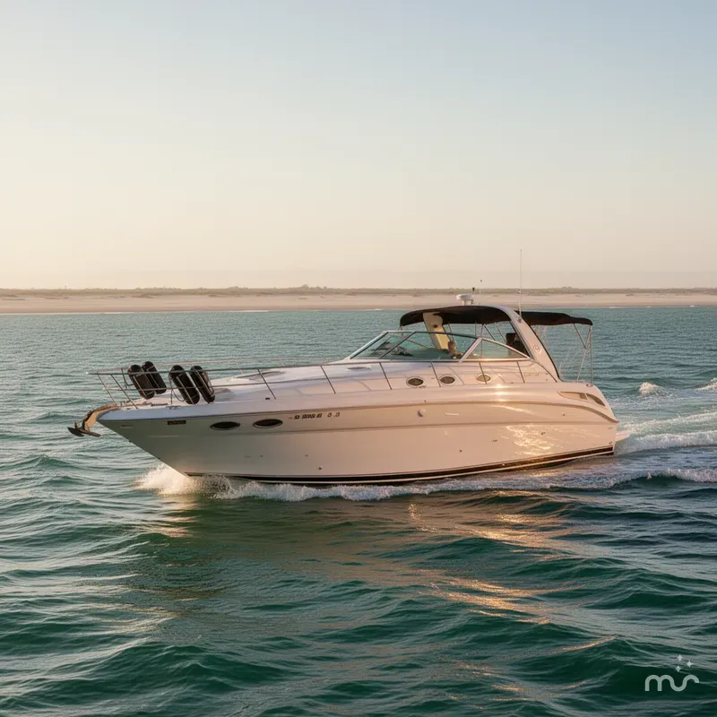 Slide: The Image of Sea Ray 380 Sundancer 2001 - 4
