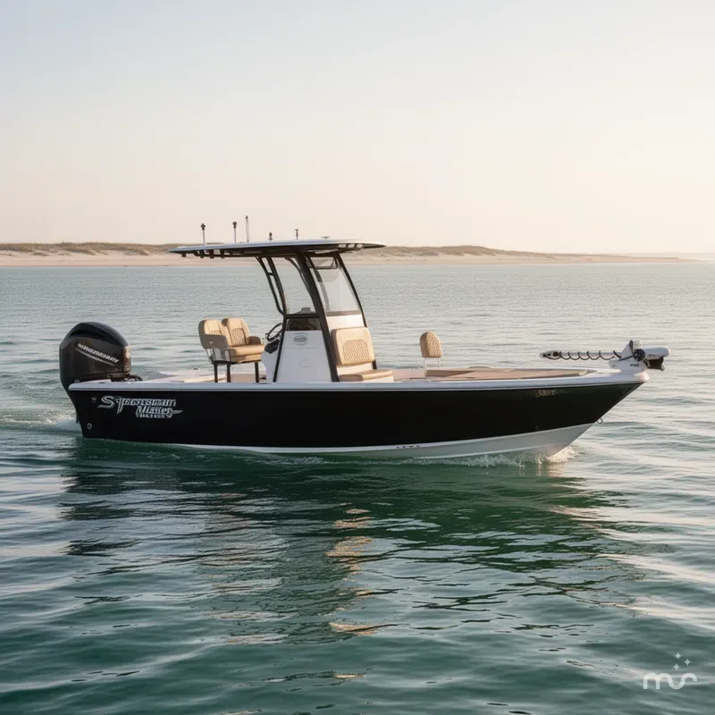Slide: The Image of Sportsman Masters 227 Bay Boat 2025 - 2