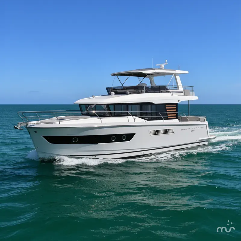 Slide: The Image of Beneteau Swift Trawler 37 Fly 2027 - 2