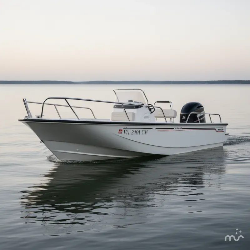 Slide: The Image of Boston Whaler 190 Montauk 2019 - 2