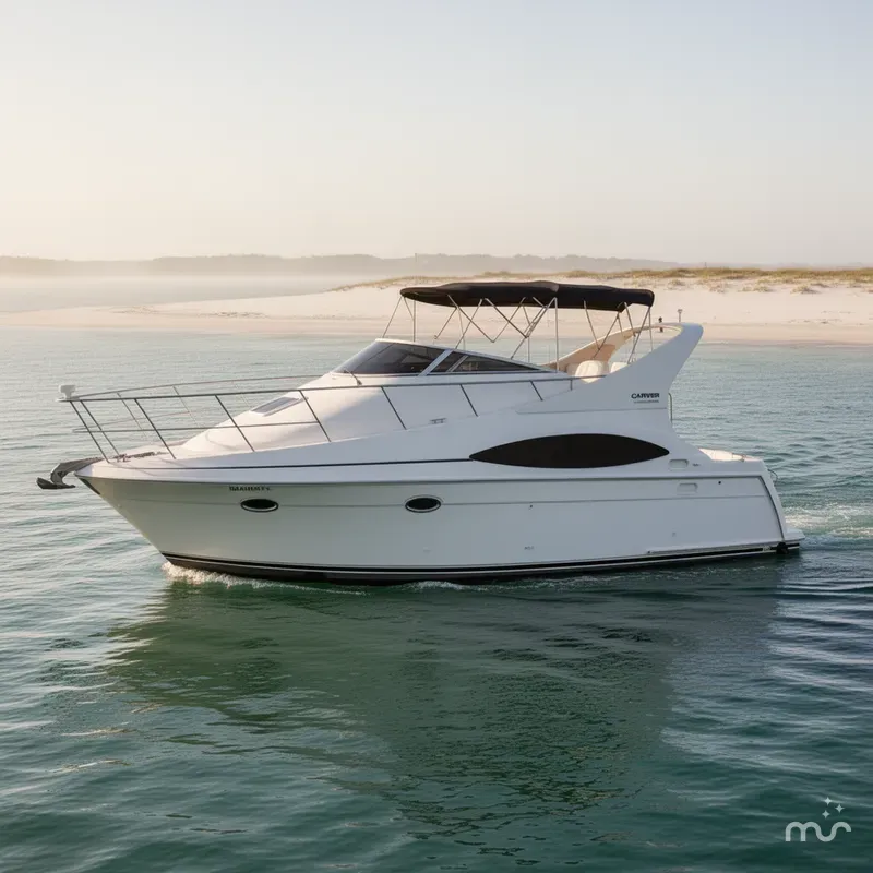 Slide: The Image of Carver Yachts 350 Mariner 2003 - 2